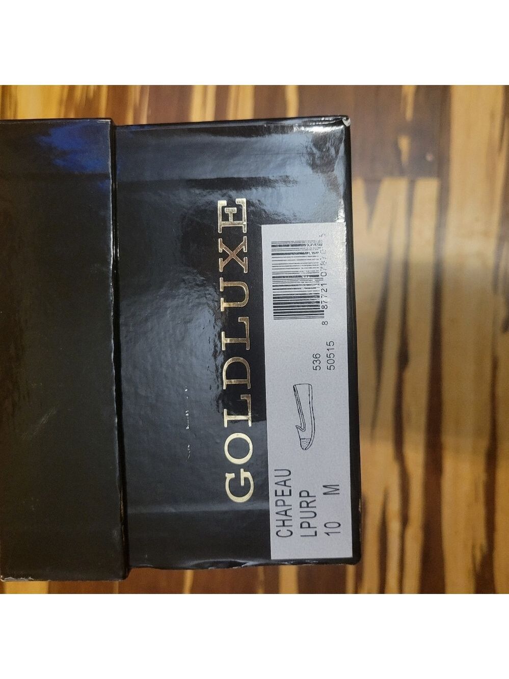 NIB Goldluxe slip-on flats in a soft blush pink/lavender tone, size 10 - Picture 7 of 7